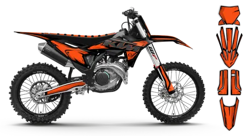 Graphics Kit - KTM - SX SX-F / XC XC-F - 2025 - Artlex - ST
