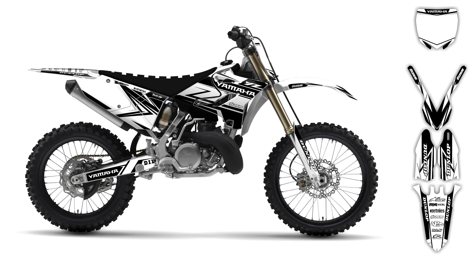 Graphics Kit - Yamaha - YZ 85 - 2019-2021 - Evolution - R3