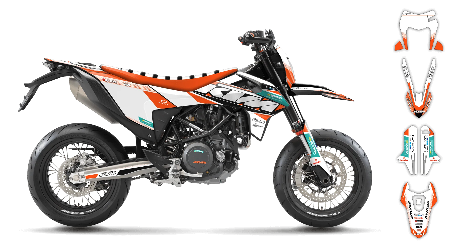 Graphics Kit - KTM - ENDURO 690R - 2019-2024 - K11 - R2