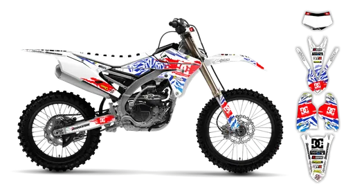 Graphics Kit - Yamaha - WR450F - 2016-2018 - Kicker - ST