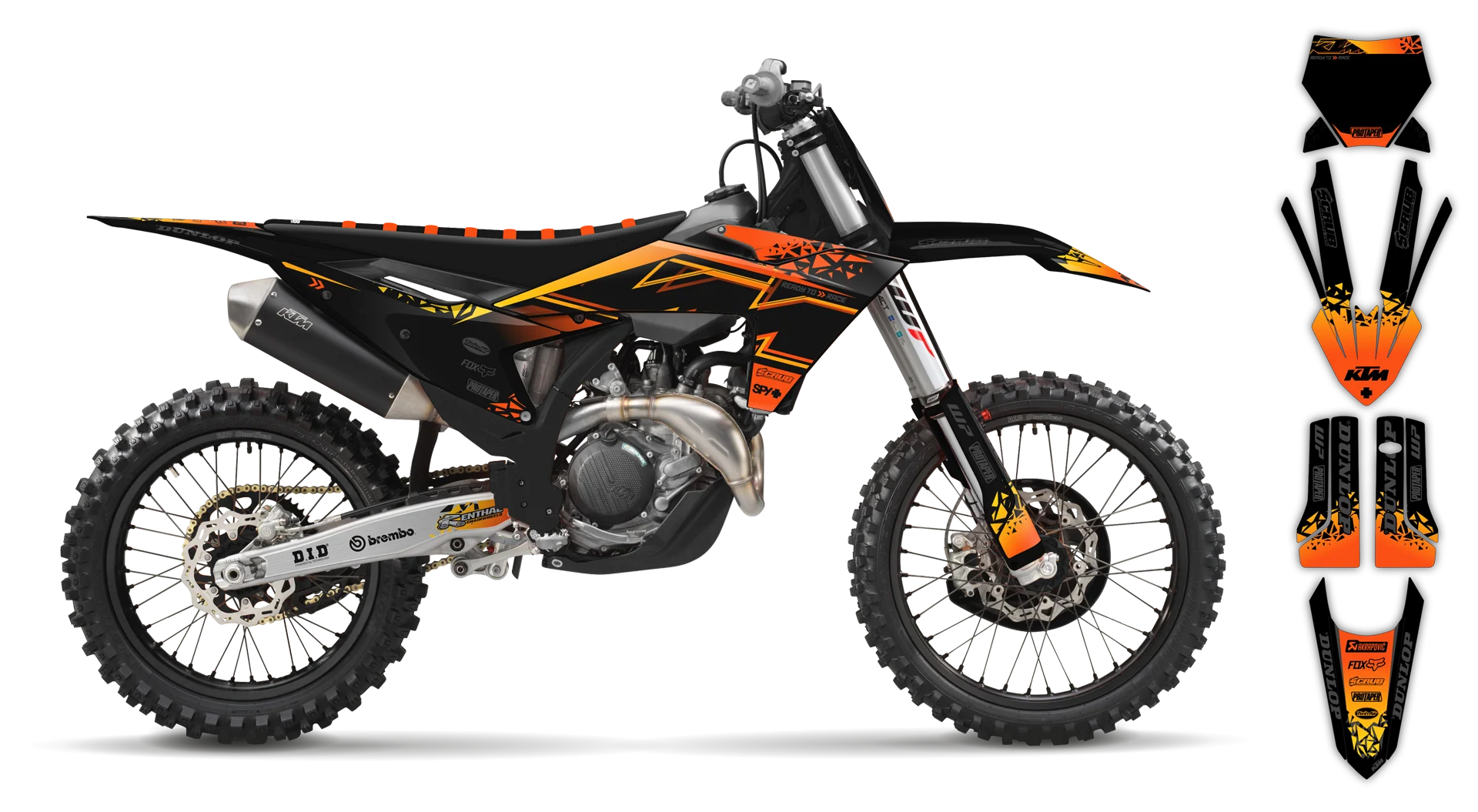 Graphics Kit - KTM - SX 50 - 2024-2025 - K6 - R2