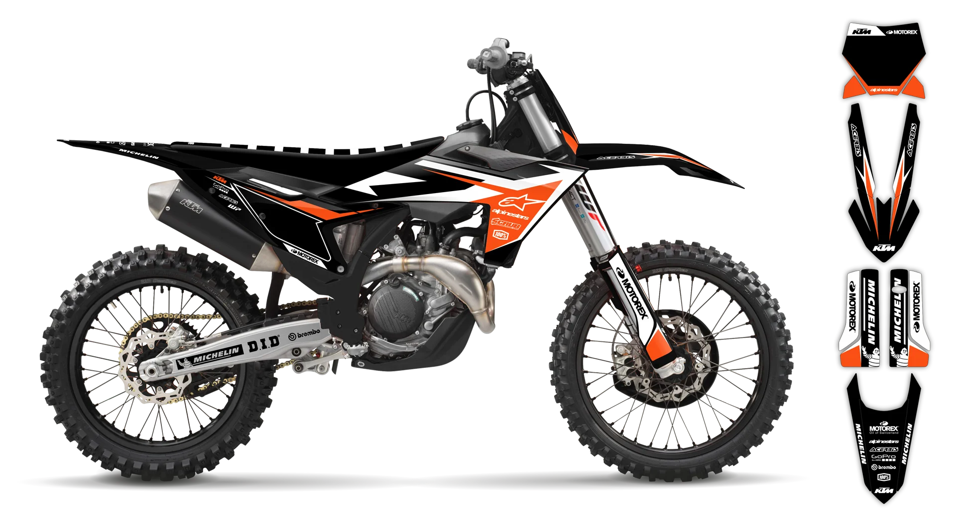 Graphics Kit - KTM - SMR Series - 2023-2024 - K-SE1098 - LE