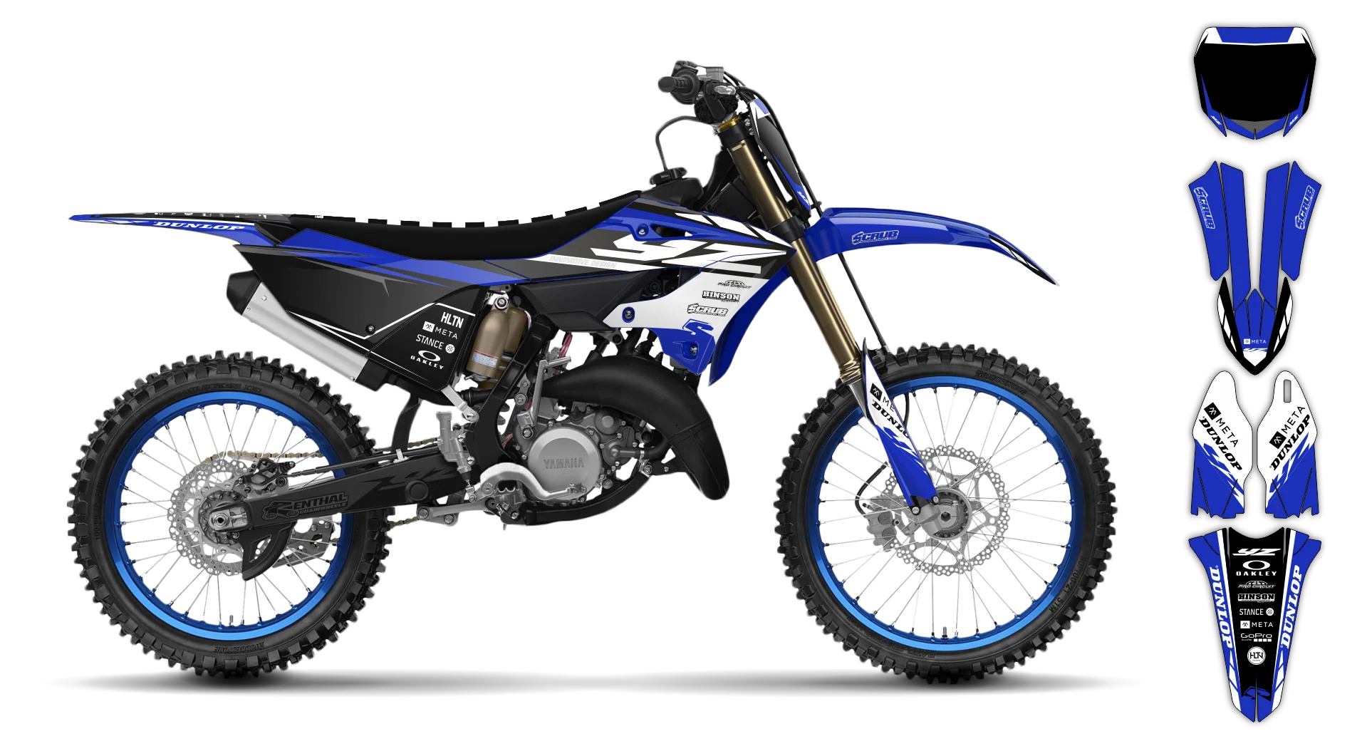 Graphics Kit - Yamaha - YZ 85 - 2022-2025 - SE1002 - ST
