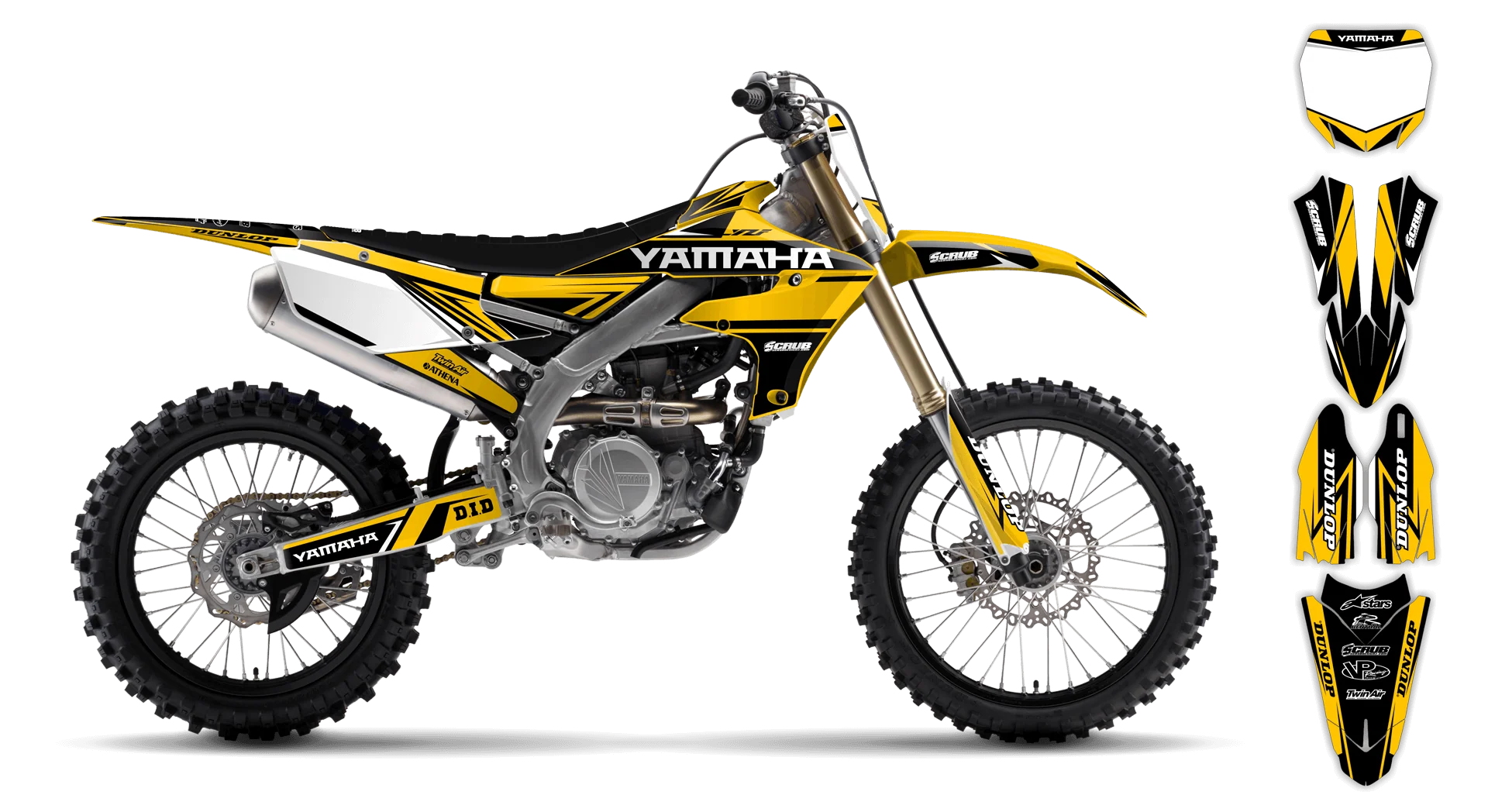 Graphics Kit - Yamaha - WR450F - 2024-2025 - Evolution - ST