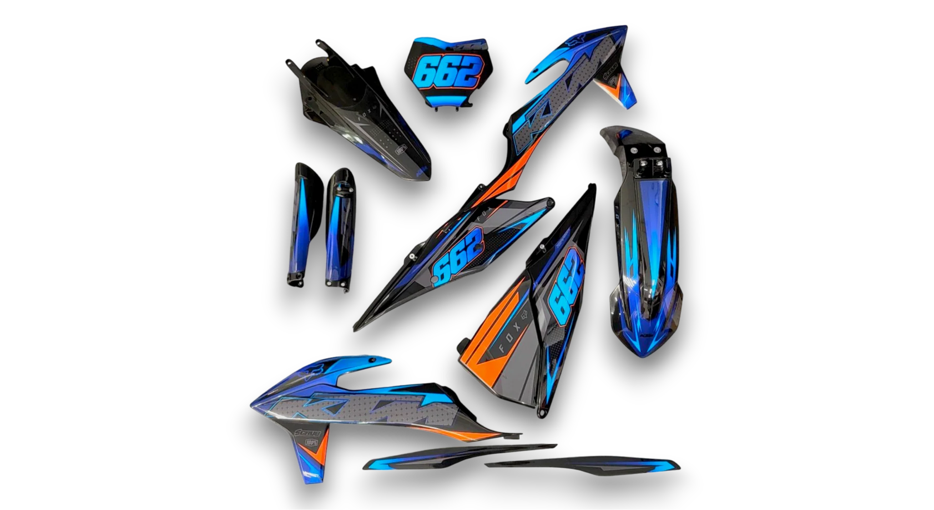 GFP - KTM - SX SX-F / XC XC-F - 2019-2022 - Black-SO8539