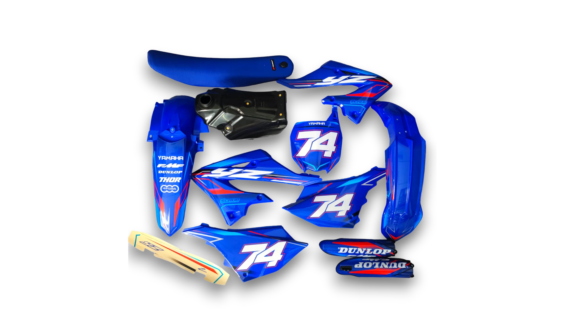 GFP - Yamaha - YZ 125-250 Restyle 2 - 2015-2020 - OEM-SE1088-ST