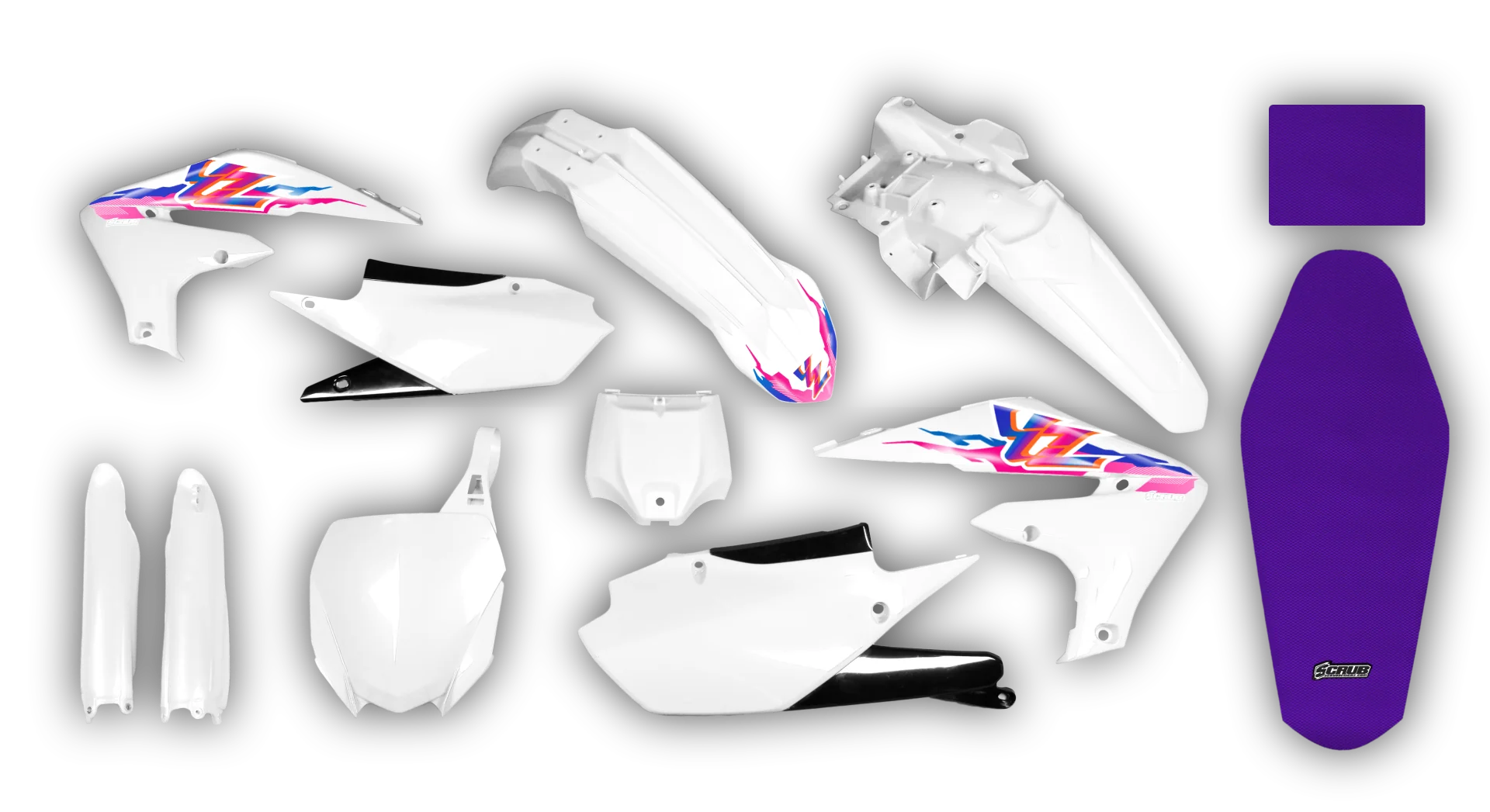 Plastics Kit - Yamaha - YZ450F - 2018-2022 - Full Kit - TR-1035