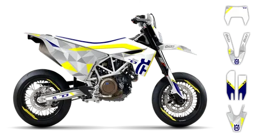 Graphics Kit - Husqvarna 14-> EN 701 - 2016-2024 - SE1008 - ST
