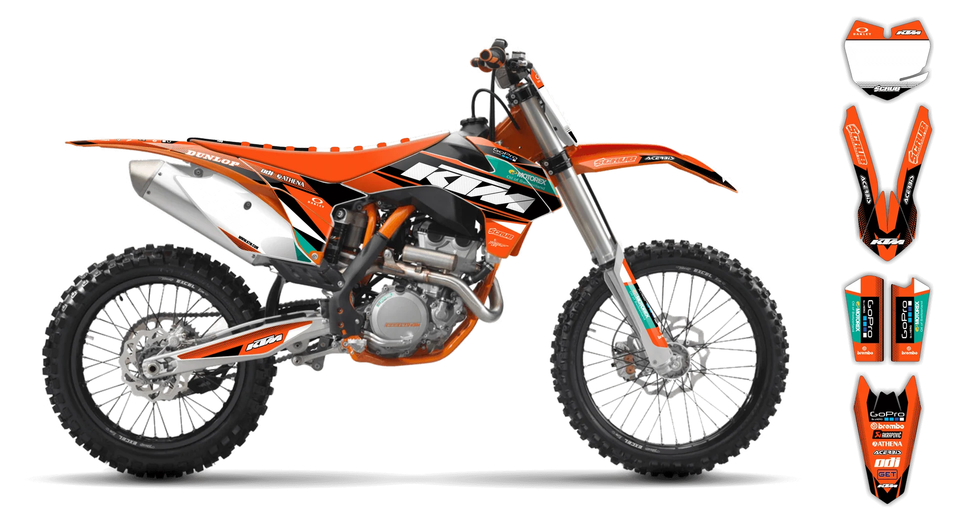Graphics Kit - KTM - SMR Series - 2013-2014 - K11 - LE