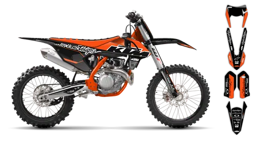 Graphics Kit - KTM - EXC EXC-F / XC-W XCF-W - 2017-2019 - TLD - ST