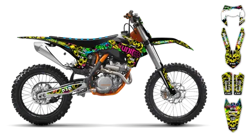 Graphics Kit - KTM - EXC EXC-F / XC-W XCF-W - 2004 - Wasabi - ST