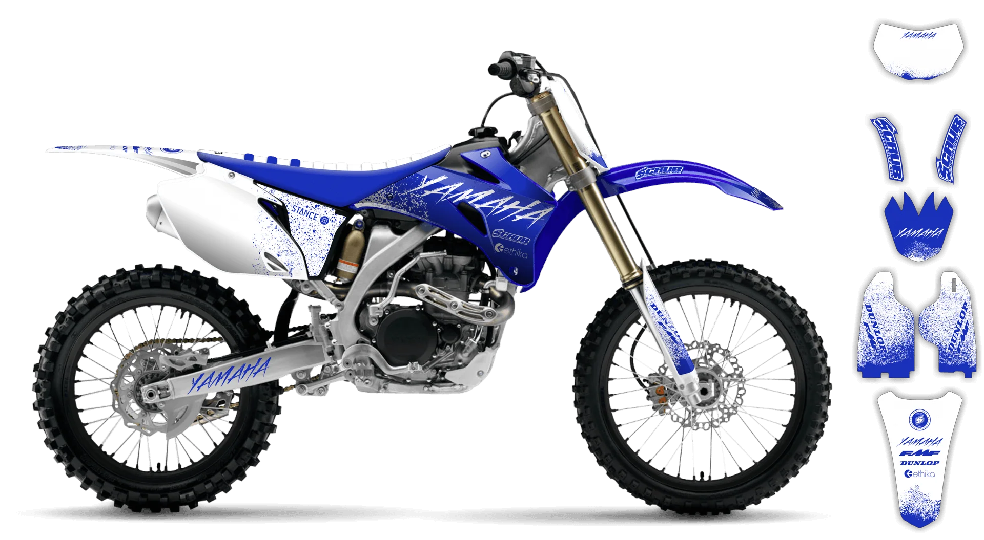 Graphics Kit - Yamaha - WR450F - 2007-2011 - Hecton - ST