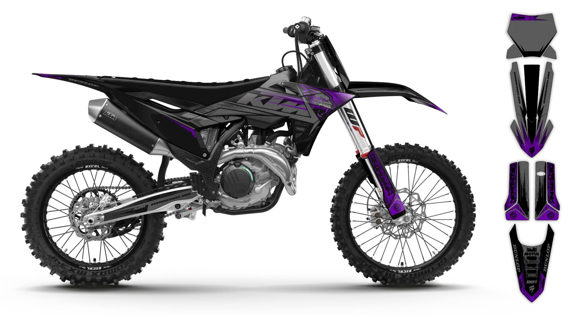 Graphics Kit - KTM - SX SX-F / XC XC-F - 2025 - Panthera - LE