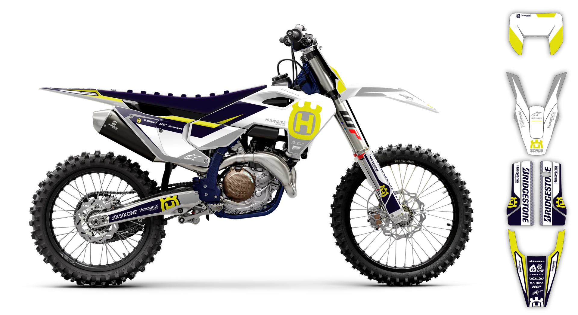 Graphics Kit - Husqvarna 14-> TE-FE Series - 2024 Heritage - H15 - R4