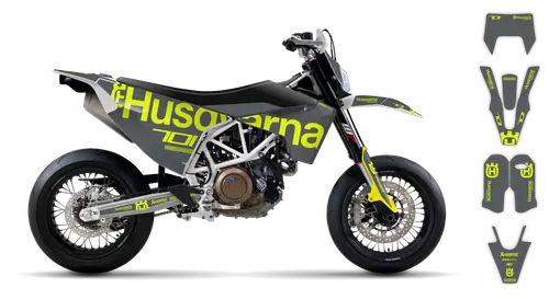Graphics Kit - Husqvarna 14-> EN 701 - 2016-2024 - H-SE1126 - ST