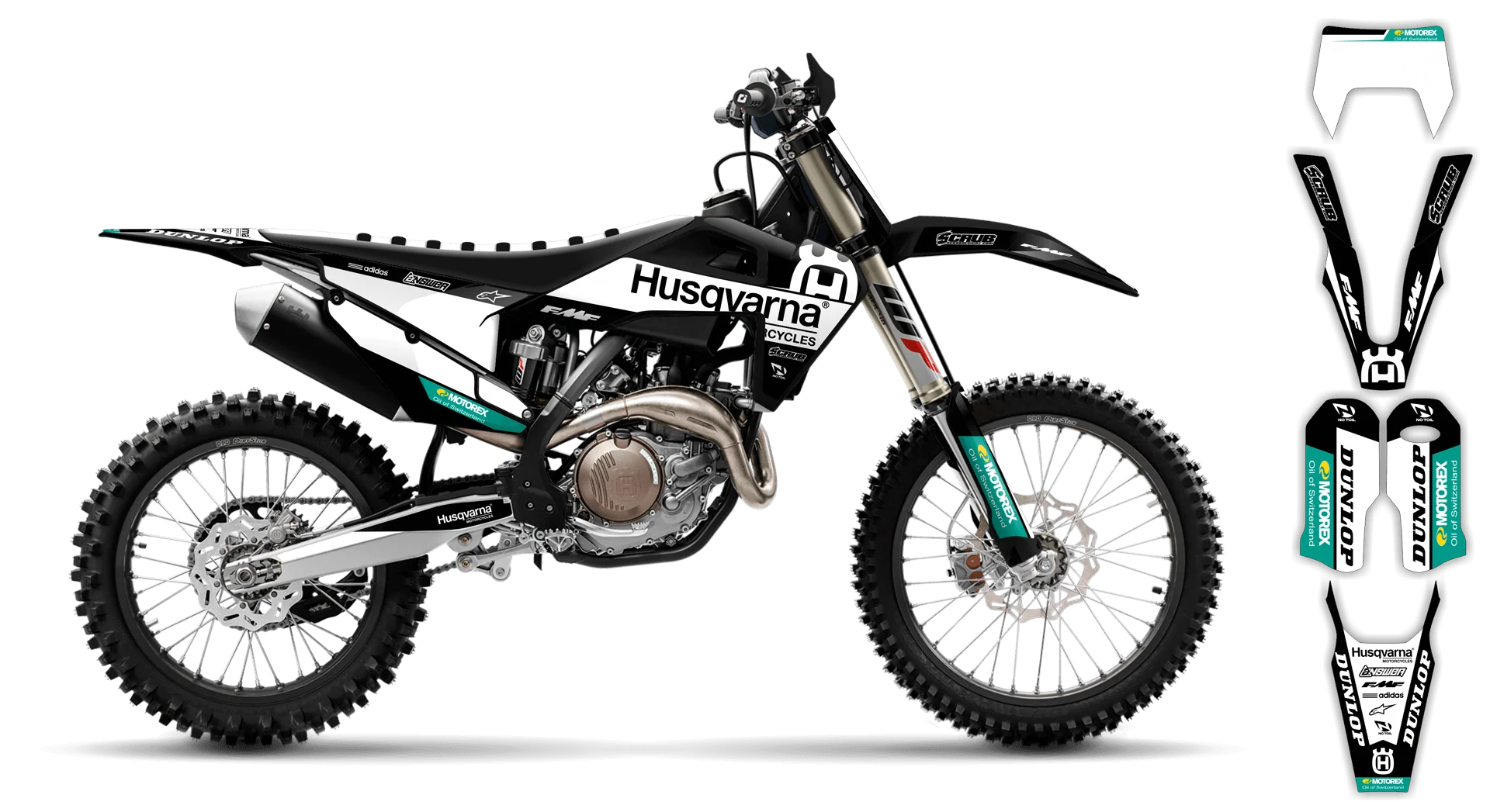 Graphics Kit - Husqvarna 14-> TE-FE Series - 2020-2023 - H9 - LE