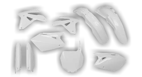 Plastics Kit - Suzuki - RMZ 450 - 2007 - Full Kit - White