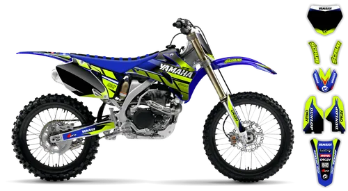 Graphics Kit - Yamaha - YZ426F - 1998-1999 - Fluo 7 - ST