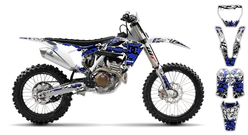 Graphics Kit - Husqvarna 14-> TC 65 - 2016-2023 - Attack - ST