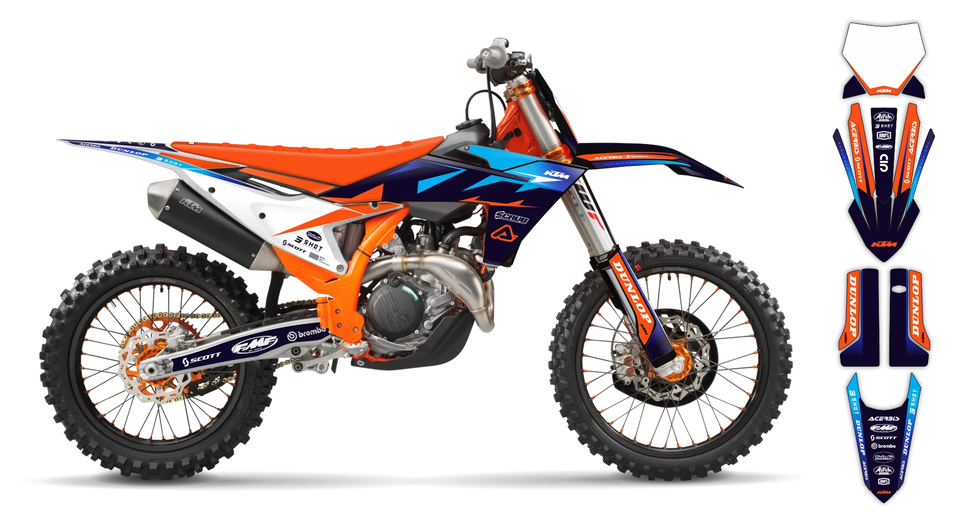 Graphics Kit - KTM - SMR Series - 2023-2024 - K19 - LE