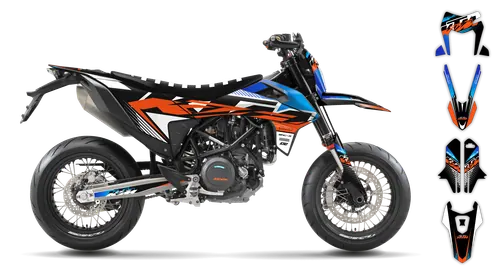 Graphics Kit - KTM - ENDURO 690R - 2019-2024 - SE1055 - ST
