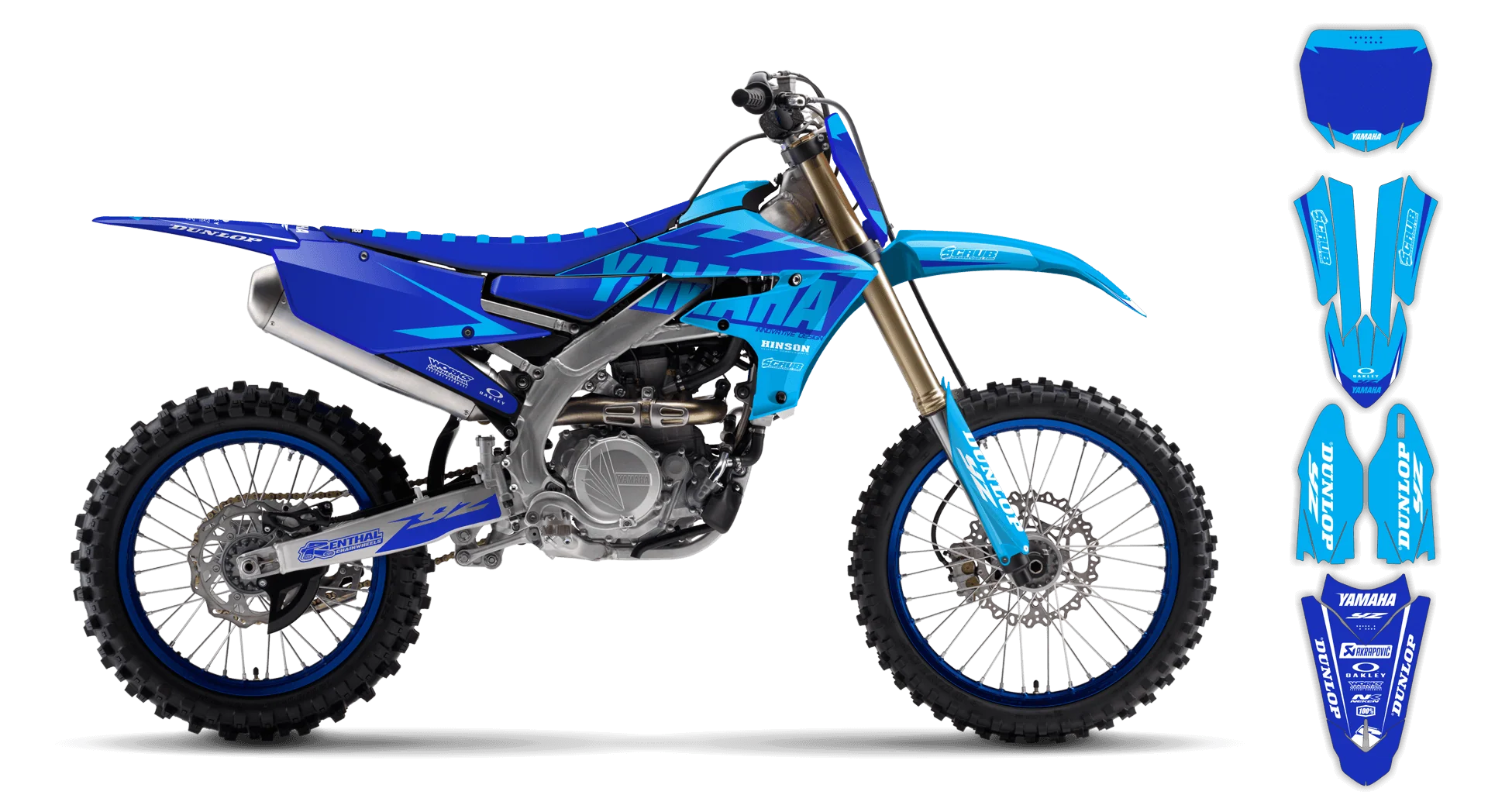 Graphics Kit - Yamaha - WR450F - 2019-2023 - Corgis - R2