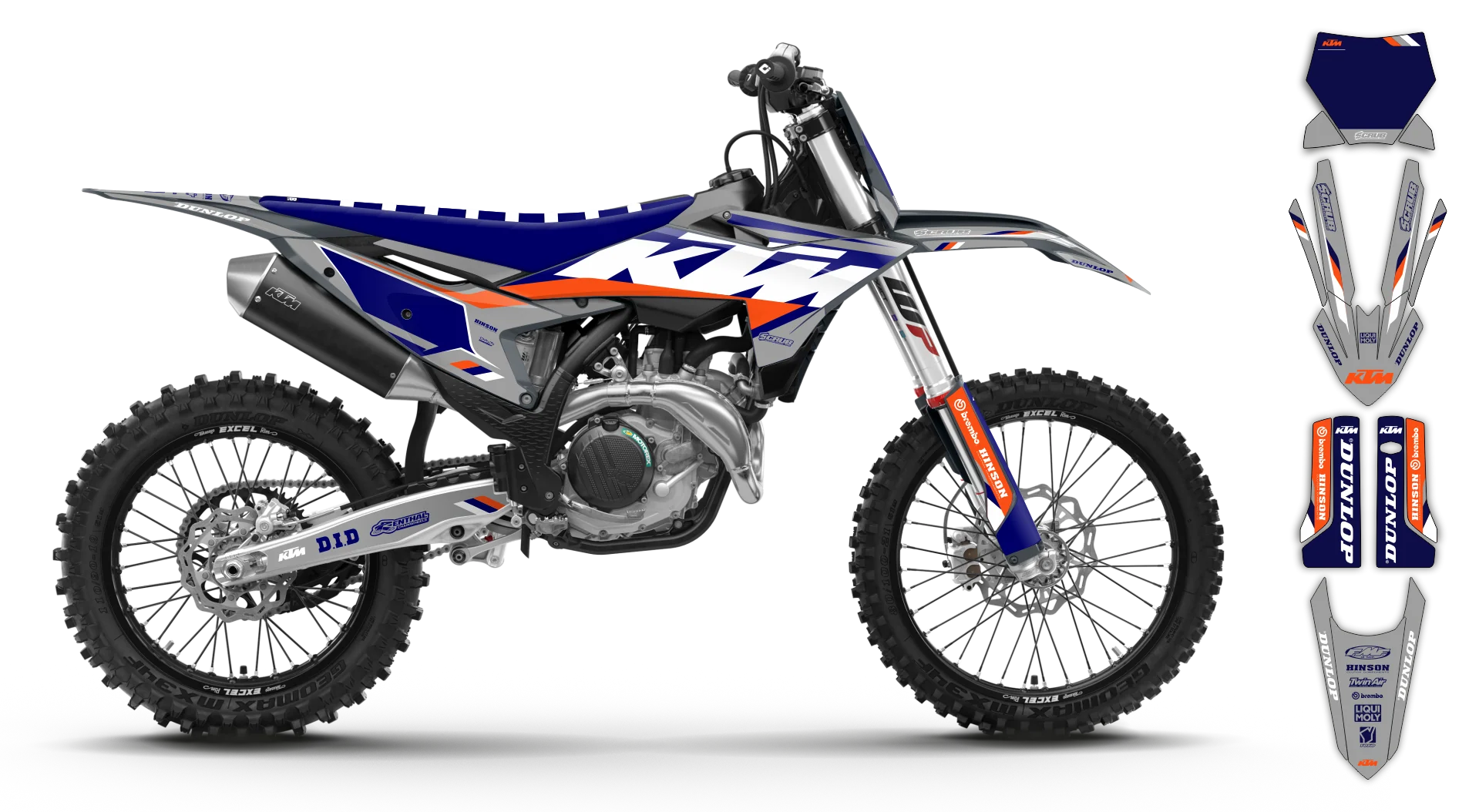 Graphics Kit - KTM - SMR Series - 2025 - K-SE1072 - LE