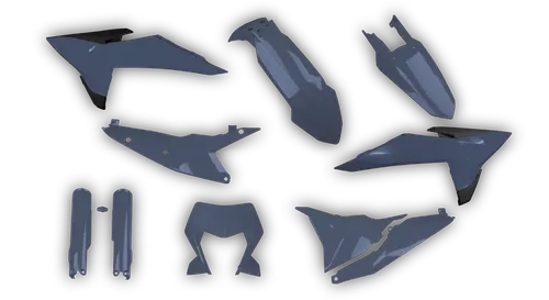 Plastics Kit - KTM - EXC EXC-F / XC-W XCF-W - 2026 - Full Kit - Quantum Grey