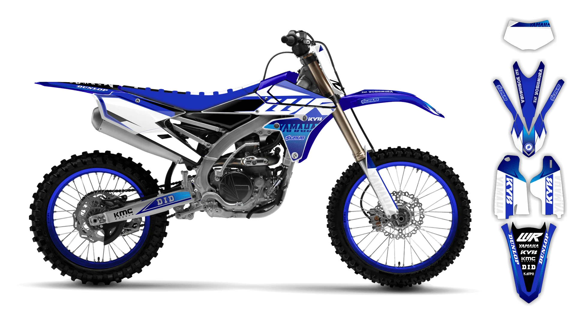 Graphics Kit - Yamaha - WR450F - 2016-2018 - Discovery - ST