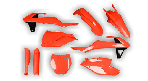 Plastics Kit - KTM - SX SX-F / XC XC-F - 2016-2018 - Full Kit - Fluo Orange