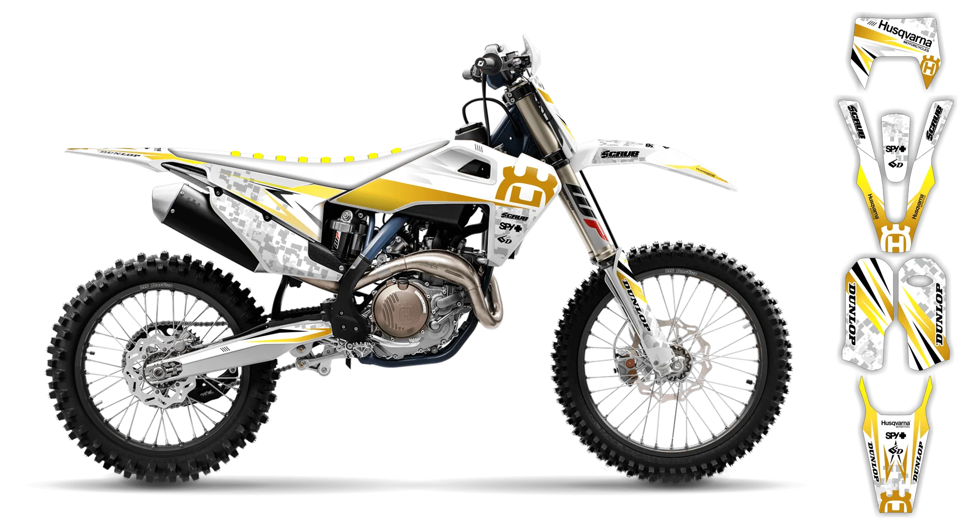 Graphics Kit - Husqvarna 14-> TE-FE Series - 2020-2023 - H-SE1059 - R2