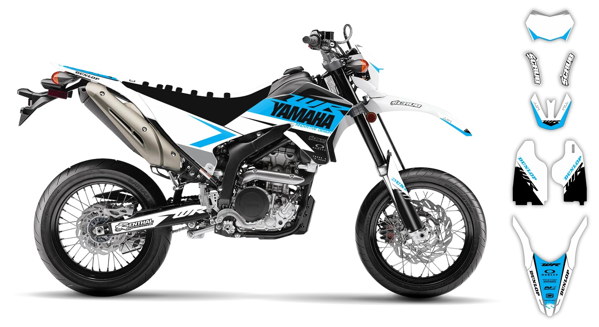 Graphics Kit - Yamaha - WR 250X - 2007-2022 - SE1022 - R3