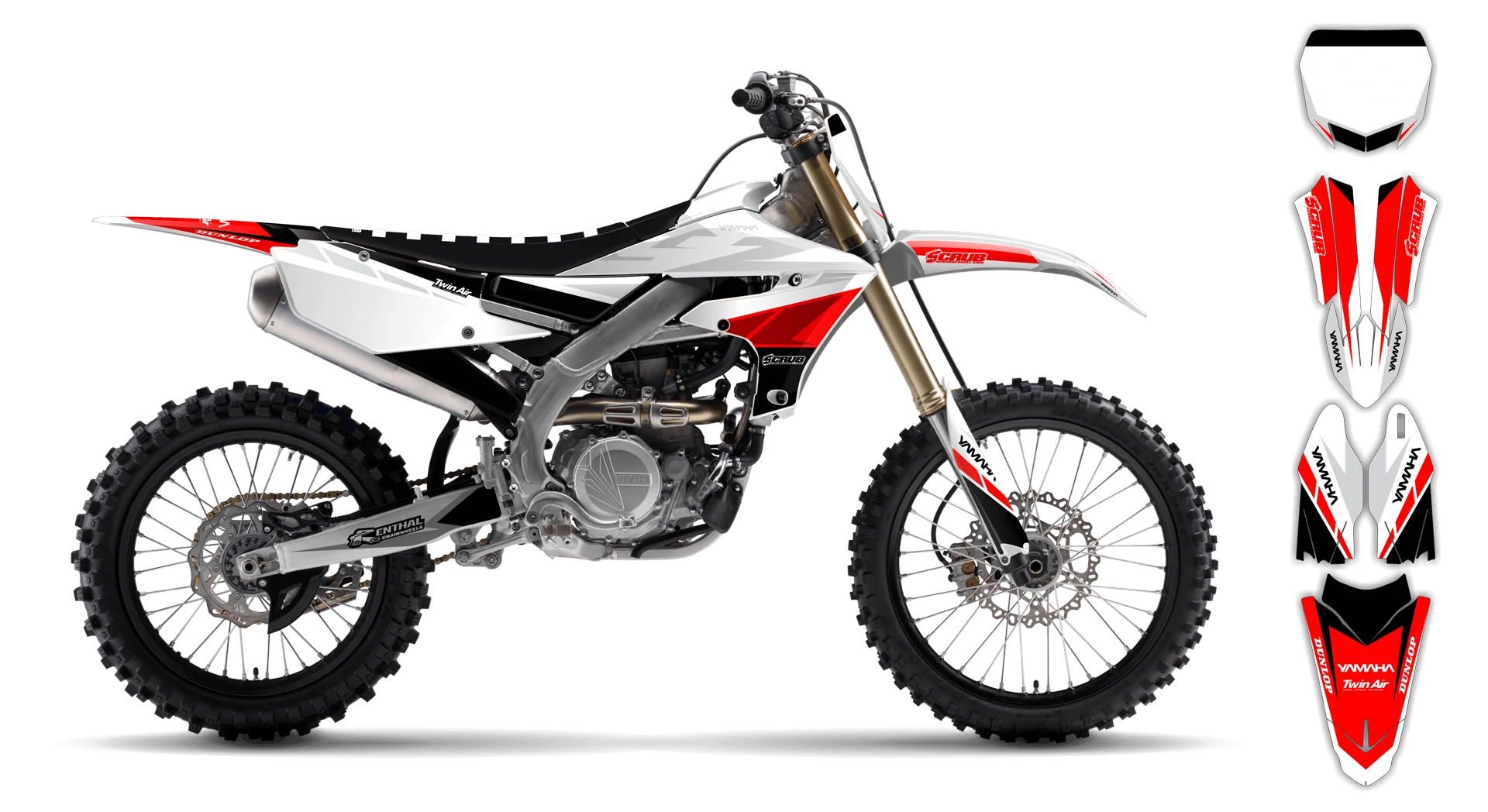 Graphics Kit - Yamaha - WR450F - 2019-2023 - Sukuba - R4