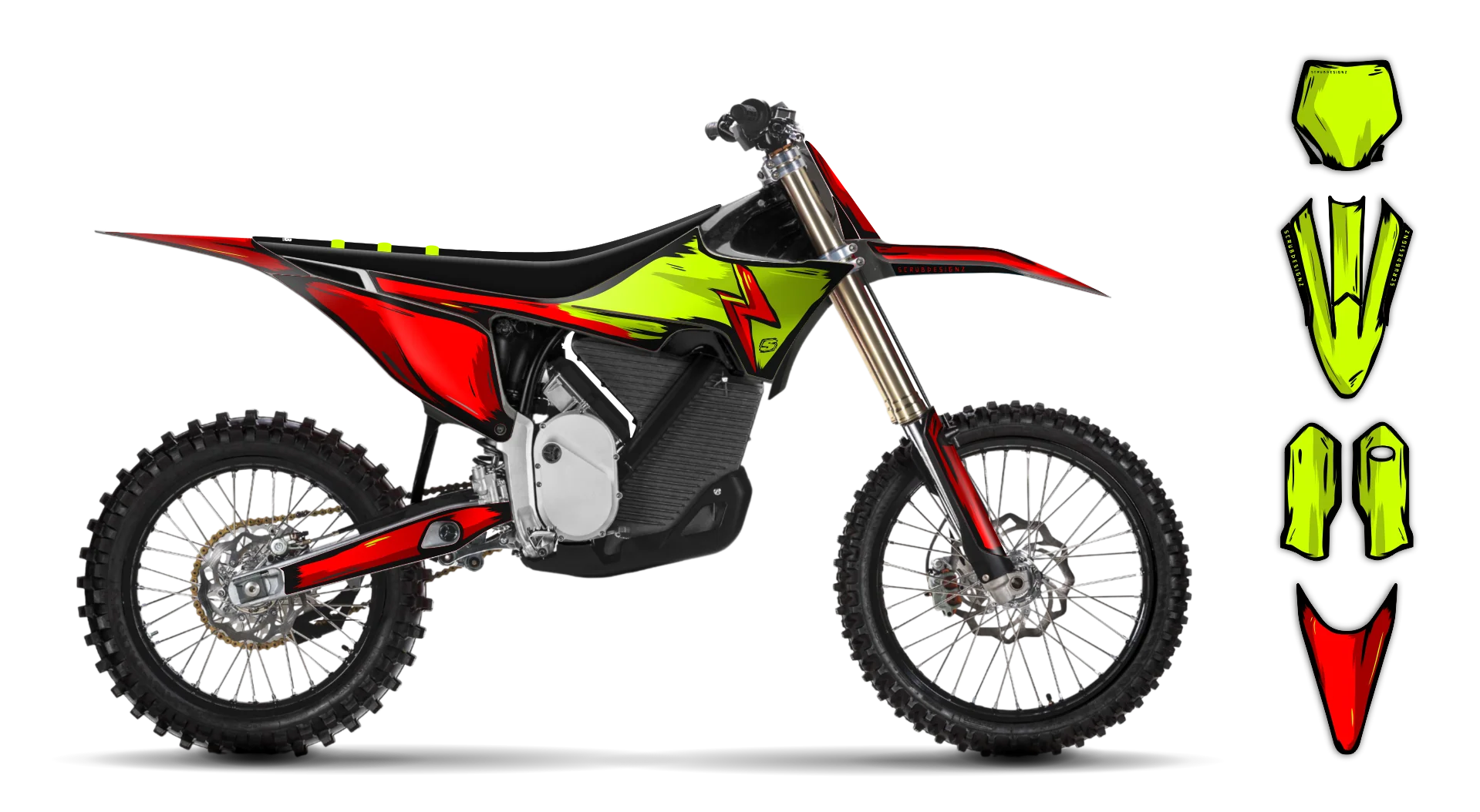 Graphics Kit - Stark - Varg SM - 2025-2026 - Fluo Artlex - LE