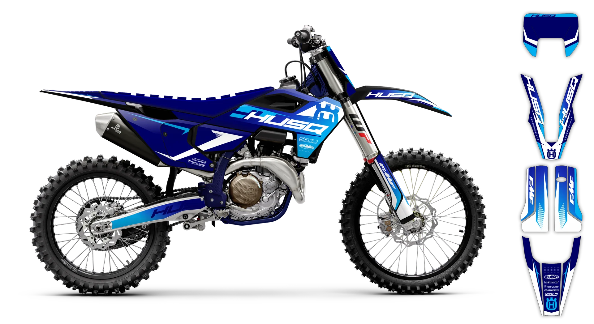 Graphics Kit - Husqvarna 14-> TE-FE Series - 2025 - H-SE1100 - R3