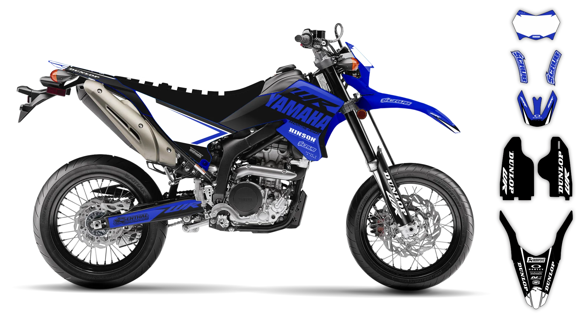 Graphics Kit - Yamaha - WR 250X - 2007-2022 - Corgis - LE