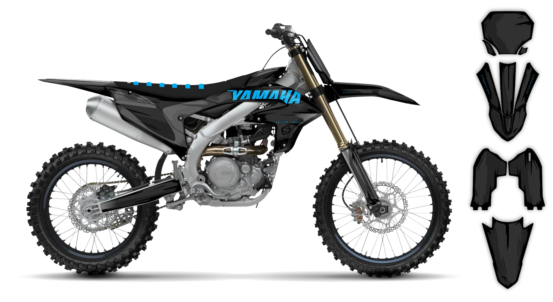 Graphics Kit - Yamaha - YZ250F - 2024-2025 - Artlex - LE