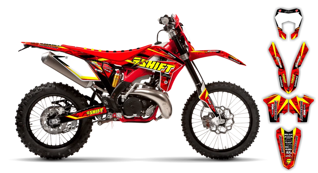 Graphics Kit - Gas Gas - EC EC-F Series - 2012-2013 4-Stroke - Step Up - ST