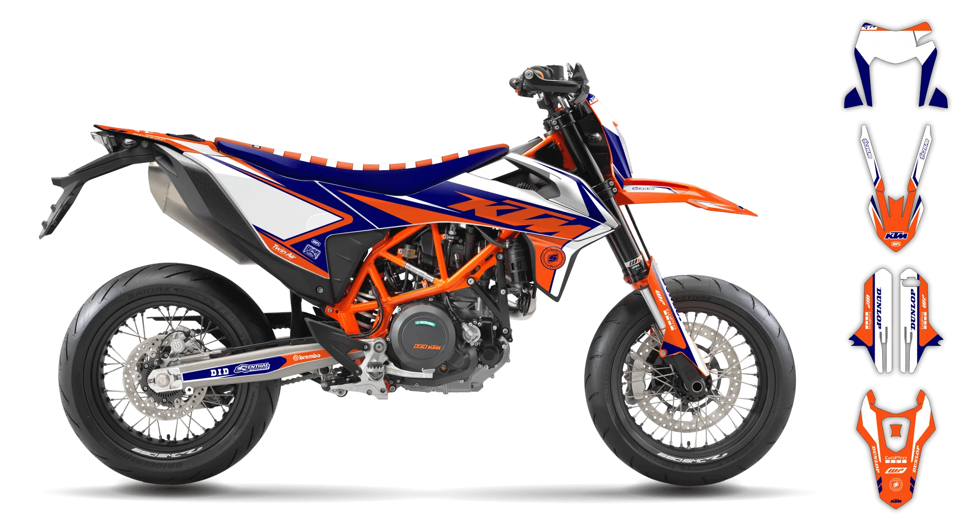 Graphics Kit - KTM - ENDURO 690R - 2019-2024 - K17 - R2