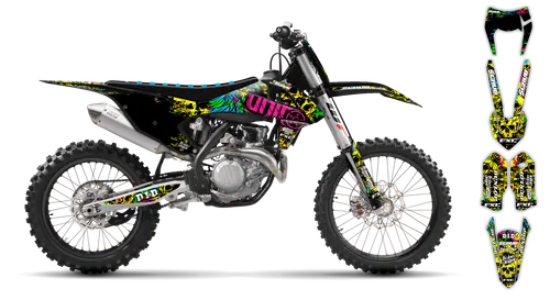 Graphics Kit - KTM - EXC EXC-F / XC-W XCF-W - 2017-2019 - Wasabi - ST