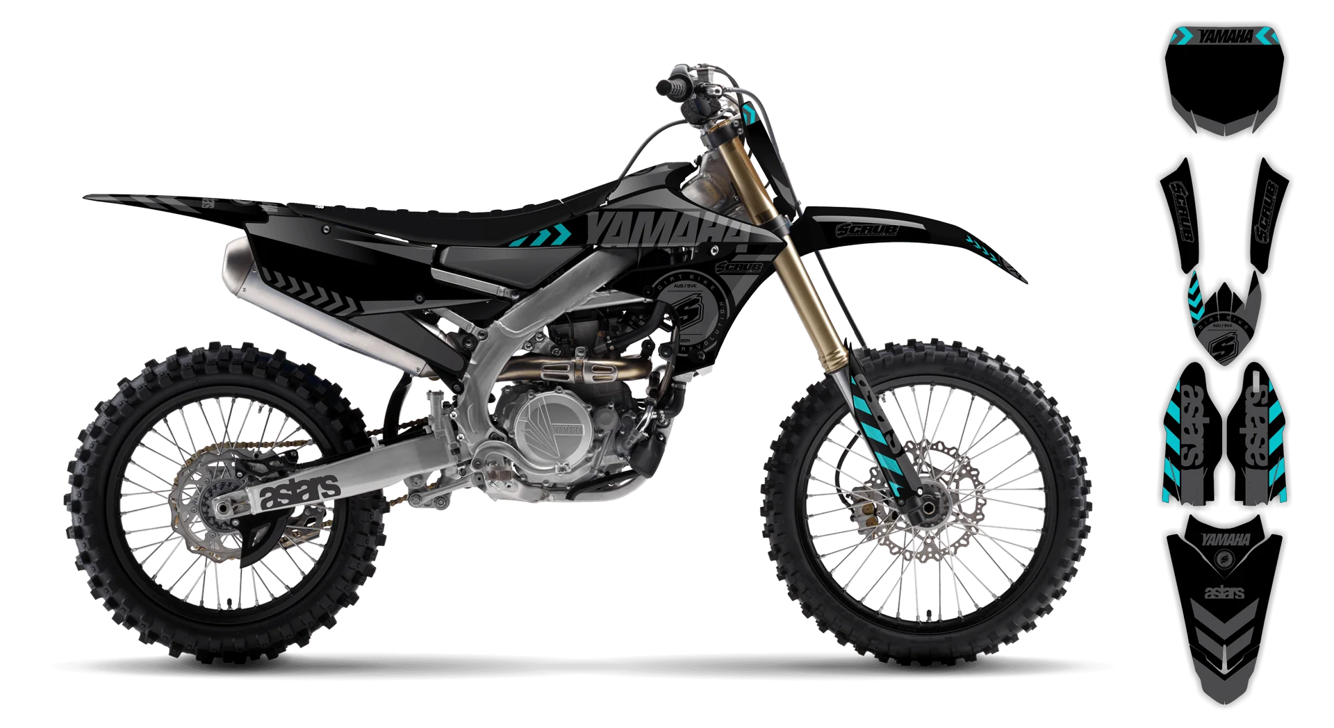 Graphics Kit - Yamaha - YZ250F - 2019-2023 - Bruxa - LE