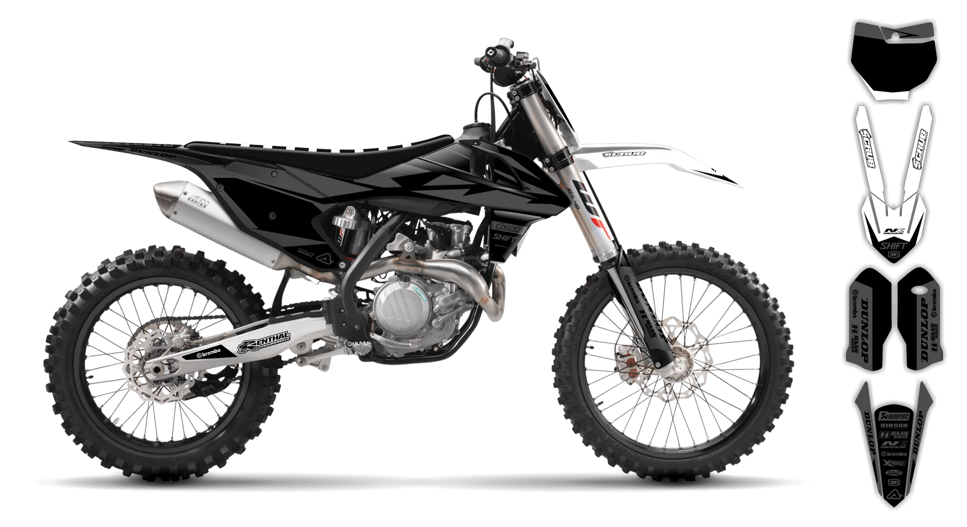 Graphics Kit - KTM - SX 50 - 2016-2023 - SE1025 - LE