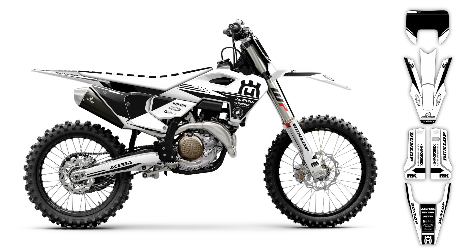 Graphics Kit - Husqvarna 14-> TE-FE Series - 2025 - H14 - LE