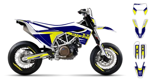 Graphics Kit - Husqvarna 14-> EN 701 - 2016-2024 - SE1011 - ST