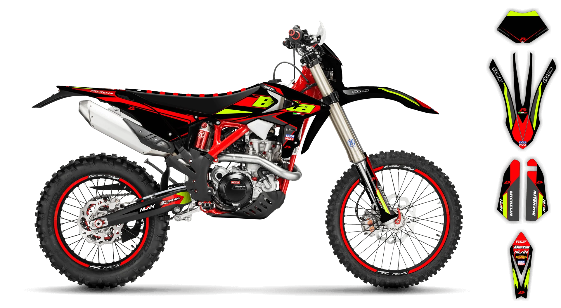 Graphics Kit - Beta - X-Trainer - 2019 - Fluo Dusk - LE