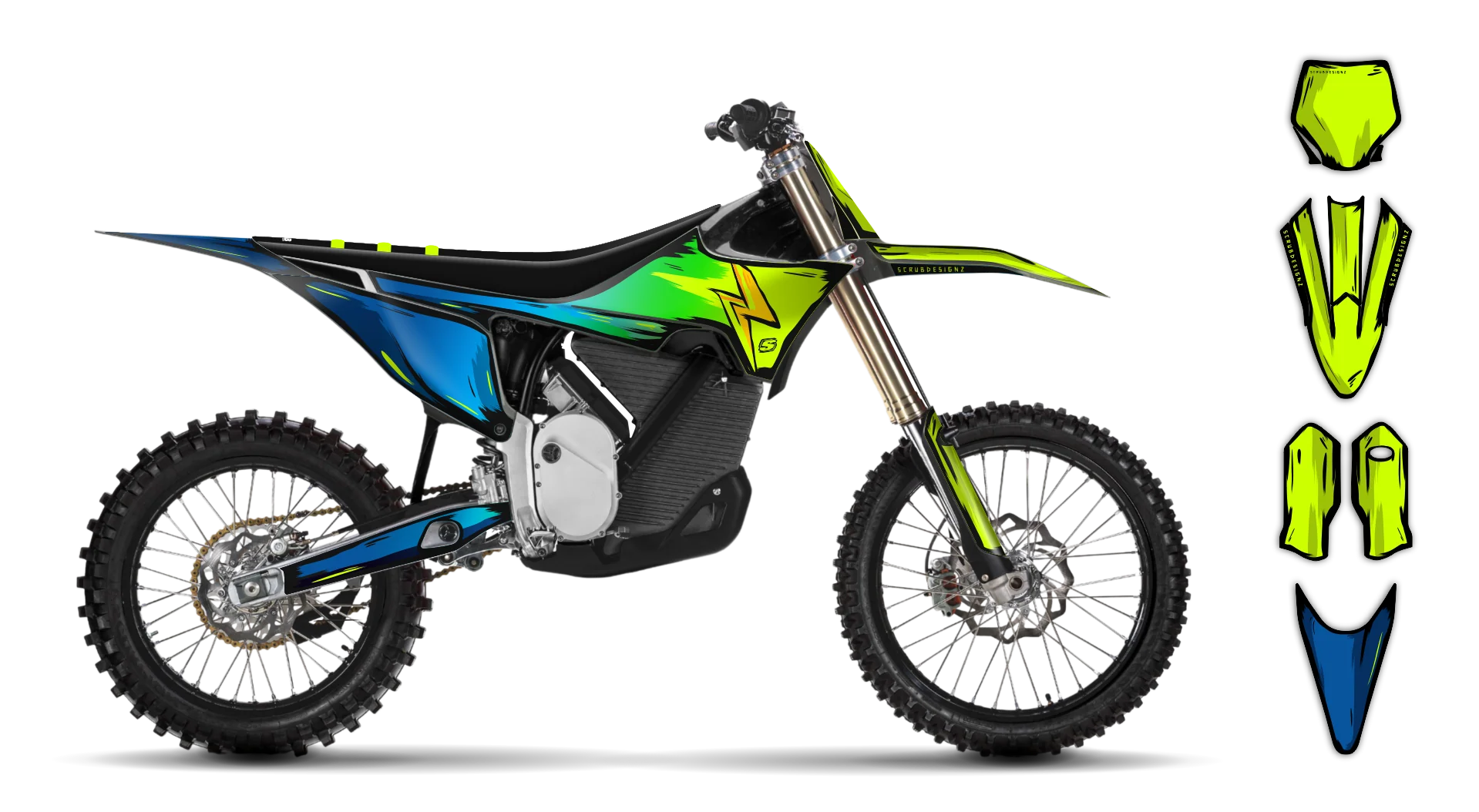 Graphics Kit - Stark - Varg SM - 2025-2026 - Fluo Artlex - R1