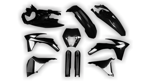 Plastics Kit - KTM - EXC EXC-F / XC-W XCF-W - 2012-2013 - Full Kit - Black