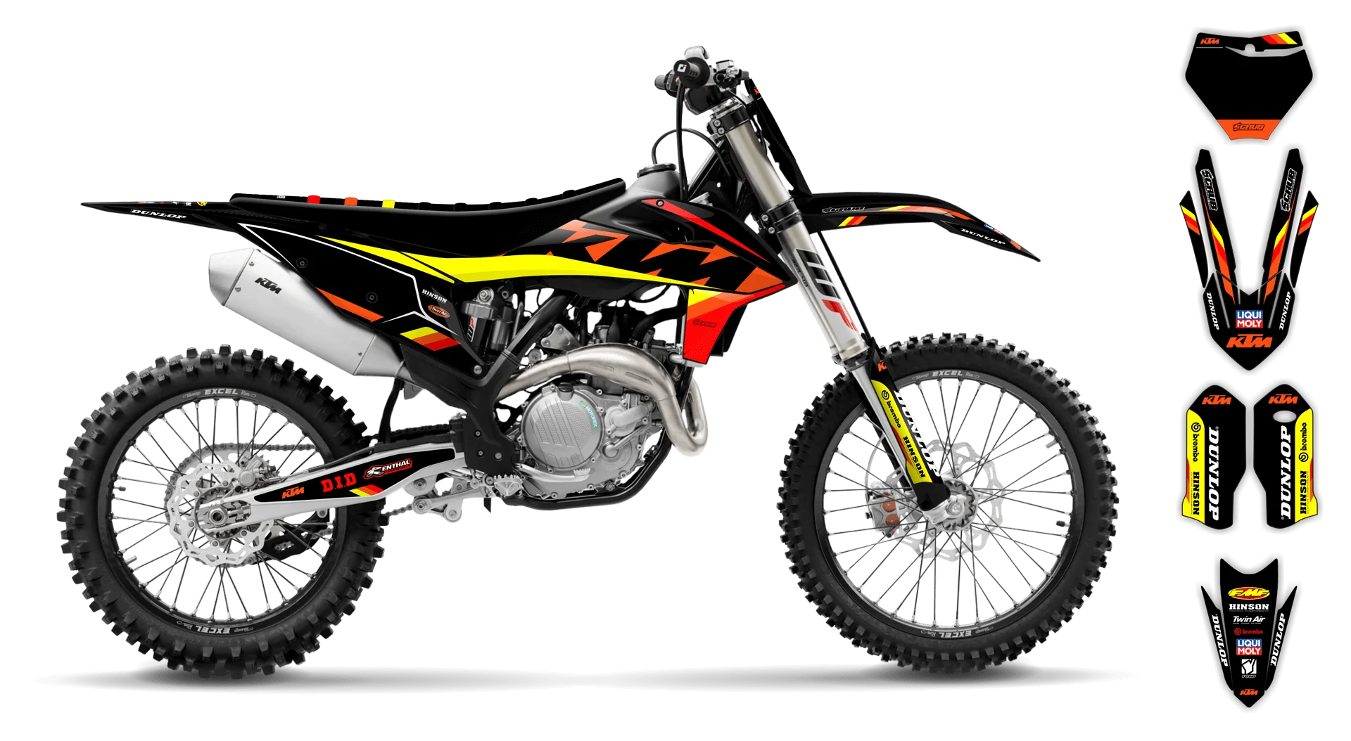 Graphics Kit - KTM - SX SX-F / XC XC-F - 2019-2022 - K-SE1072 - R2