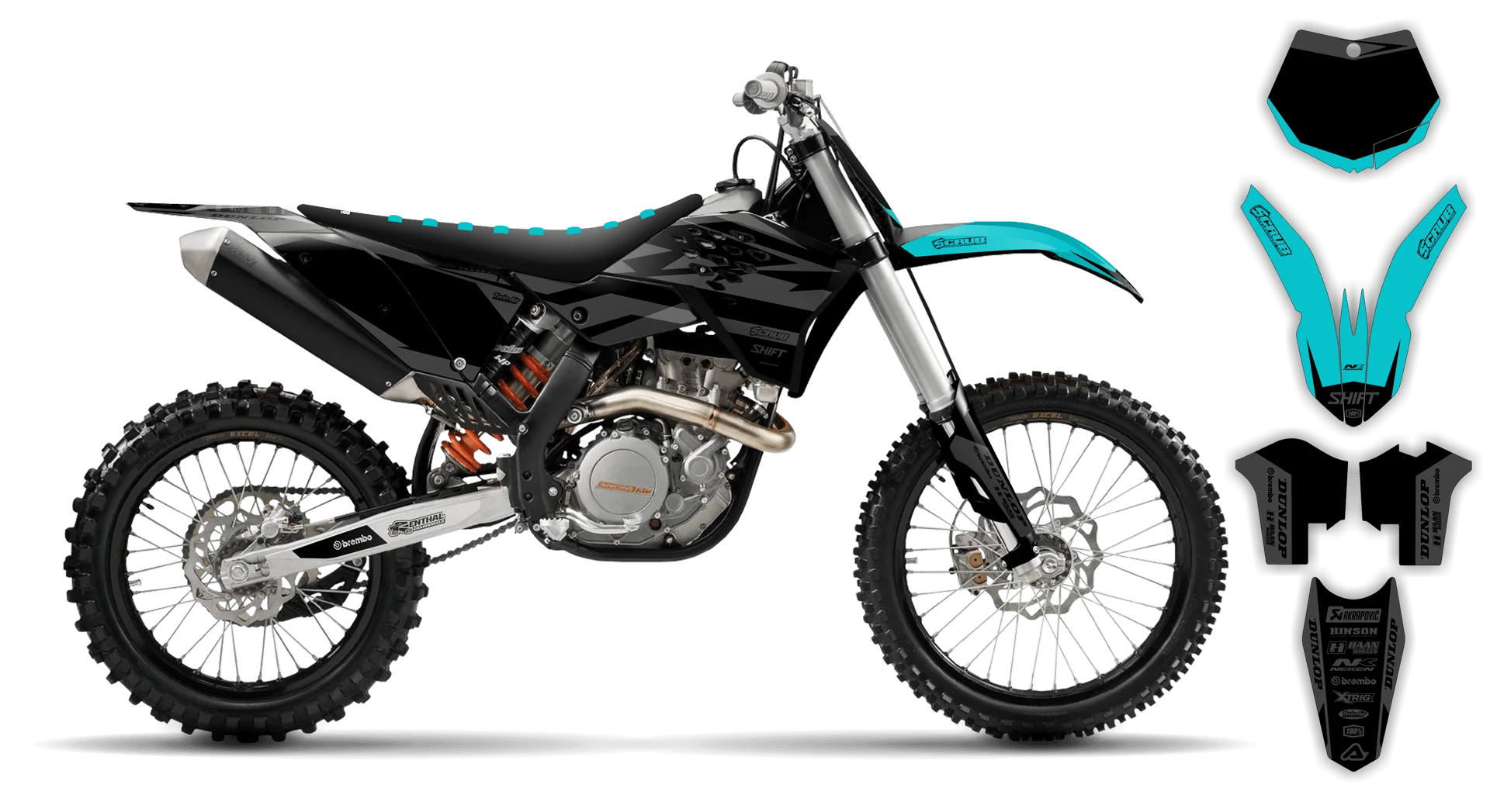 Graphics Kit - KTM - SMR Series - 2008-2011 - SE1025 - R1