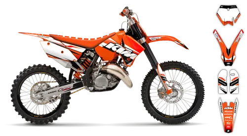 Graphics Kit - KTM - SX SX-F / XC XC-F - 2005-2006 - K1 - ST